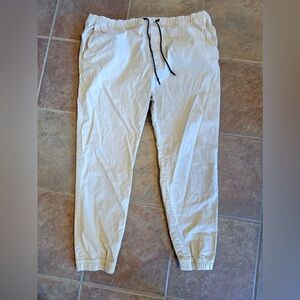 American Eagle Outfitters Men's Light Tan Joggers size XLT